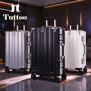 TUTTOO Y75TS Koper 20/24 inci – TSA Lock, Cup Holder