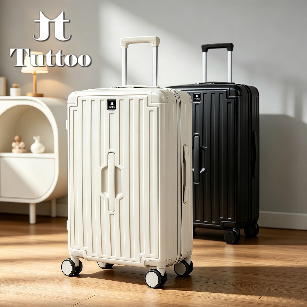TUTTOO PP01 Koper PC+PU Premium - 20/25/30 inci, Kapasitas Besar / Berat Ringan